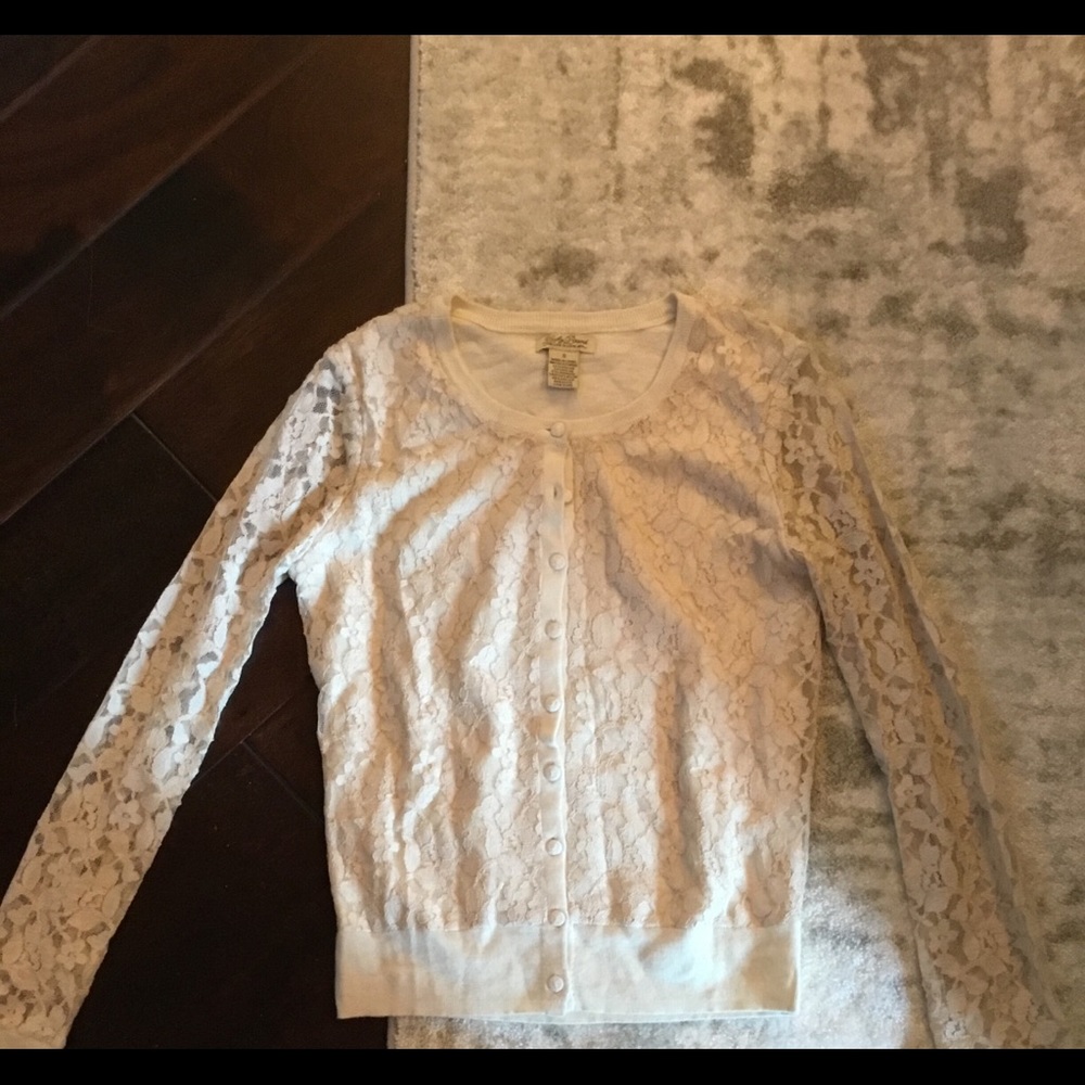 Lace cardigan